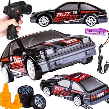 Kauko-ohjattava Car Drift Car Auto RC Drift hinta ja tiedot | Poikien lelut | hobbyhall.fi