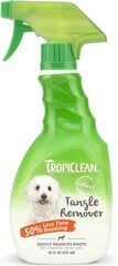 Kuivahoitoaine eläimille Tropiclean Tangle Remover, 473 ml hinta ja tiedot | Shampoot ja hoitoaineet lemmikeille | hobbyhall.fi