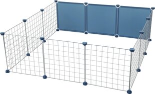 Häkki Zolux Neolife Neopark, 105x105x35 cm, sininen hinta ja tiedot | Pieneläinten häkit ja tarvikkeet | hobbyhall.fi