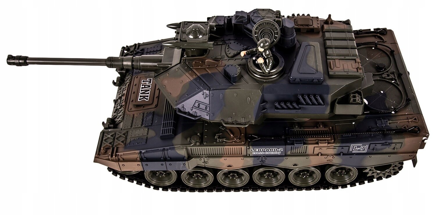 Kauko-ohjattava tankki AIG Leopard hinta ja tiedot | Poikien lelut | hobbyhall.fi