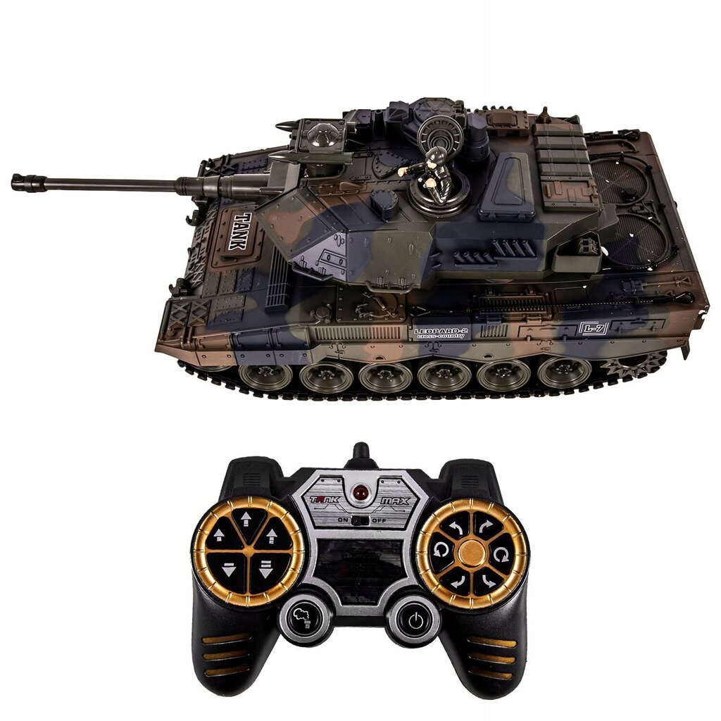 Kauko-ohjattava tankki AIG Leopard hinta ja tiedot | Poikien lelut | hobbyhall.fi