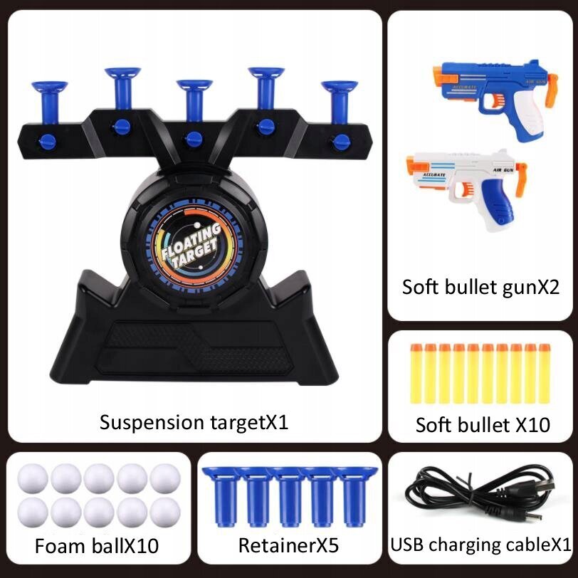 Ammuntasarja Nerf 2 aseelle hinta ja tiedot | Poikien lelut | hobbyhall.fi