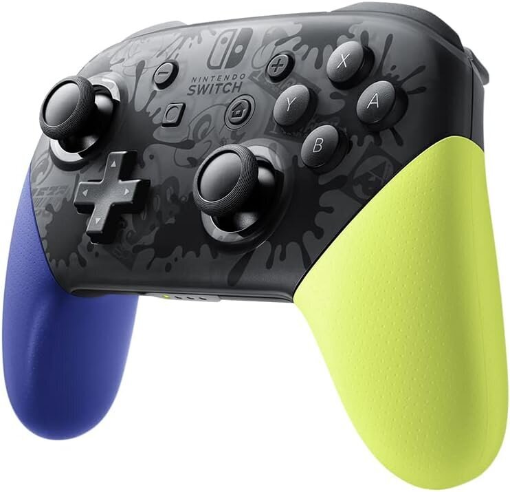 Nintendo Official Switch: Pro Controller - Splatoon 3 Edition hinta ja tiedot | Ohjaimet ja lisätarvikkeet | hobbyhall.fi