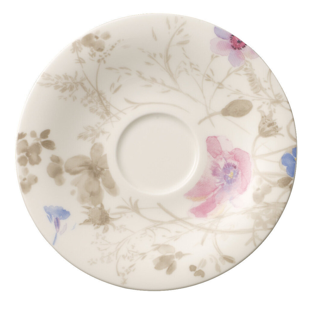 Villeroy & Boch Kahvikupin alunen Mariefleur Gris Basic 16cm hinta ja tiedot | Astiat | hobbyhall.fi