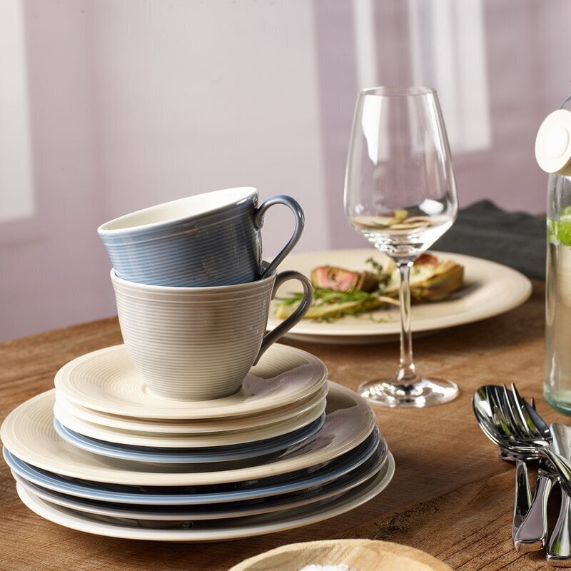 Villeroy & Boch Like Color Loop natural lautassarja, 12-osainen hinta ja tiedot | Astiat | hobbyhall.fi