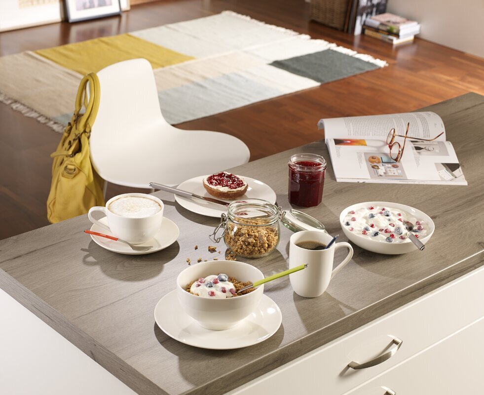 Villeroy & Boch For Me Breakfast-Set -aamiaisastiasto 2 henkilölle hinta ja tiedot | Lasit, mukit ja kannut | hobbyhall.fi