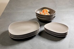 Like by Villeroy & Boch Lautassetti Organic Taupe 12-os. hinta ja tiedot | Astiat | hobbyhall.fi