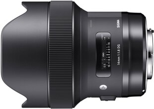 Sigma 14mm f / 1.8 DG HSM Art-objektiivi Nikon:lle hinta ja tiedot | Kameran suotimet | hobbyhall.fi