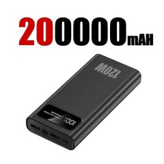 Power bank 200000mAH 120W hinta ja tiedot | Varavirtalähteet | hobbyhall.fi