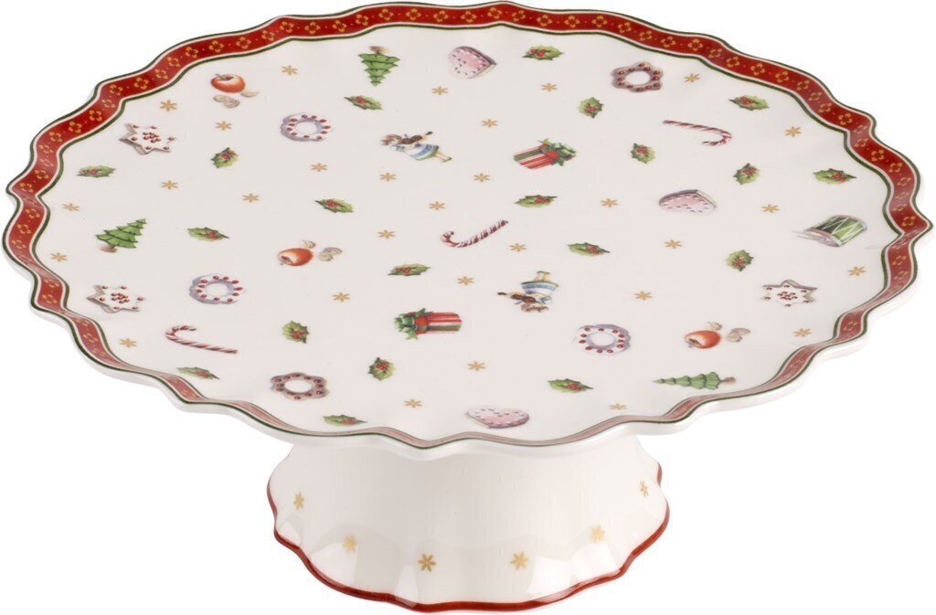 Villeroy & Boch kakkupelti Christmas Toy's Delight, 21 cm hinta ja tiedot | Astiat | hobbyhall.fi