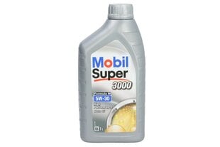 Moottoriöljy Mobil Super 3000 F-M 5W30, 1L hinta ja tiedot | Moottoriöljyt | hobbyhall.fi