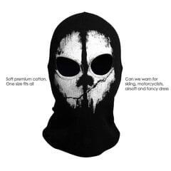 Ghost Mask - Balaclava Motorcycling Paintball One Size Väri musta hinta ja tiedot | Suuhygienia | hobbyhall.fi