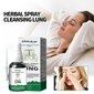 Lung Detox Herbal Cleanser Spray tupakoitsijoille Kirkas nenän tukkoisuutta estävä kuorsausliuos Stop Snore Relief Nenäsuihke hinta ja tiedot | Apuvälineet | hobbyhall.fi