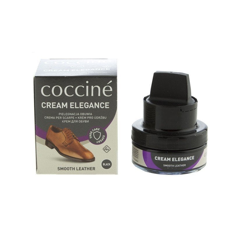 Musta kenkävoide Coccine No.02 Cream Elegance, 50 ml hinta ja tiedot | Vaatteiden ja jalkineiden hoito | hobbyhall.fi