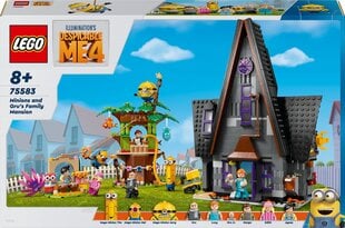 75583 LEGO® Pakalikų ja Gru perheen talo hinta ja tiedot | LEGOT ja rakennuslelut | hobbyhall.fi