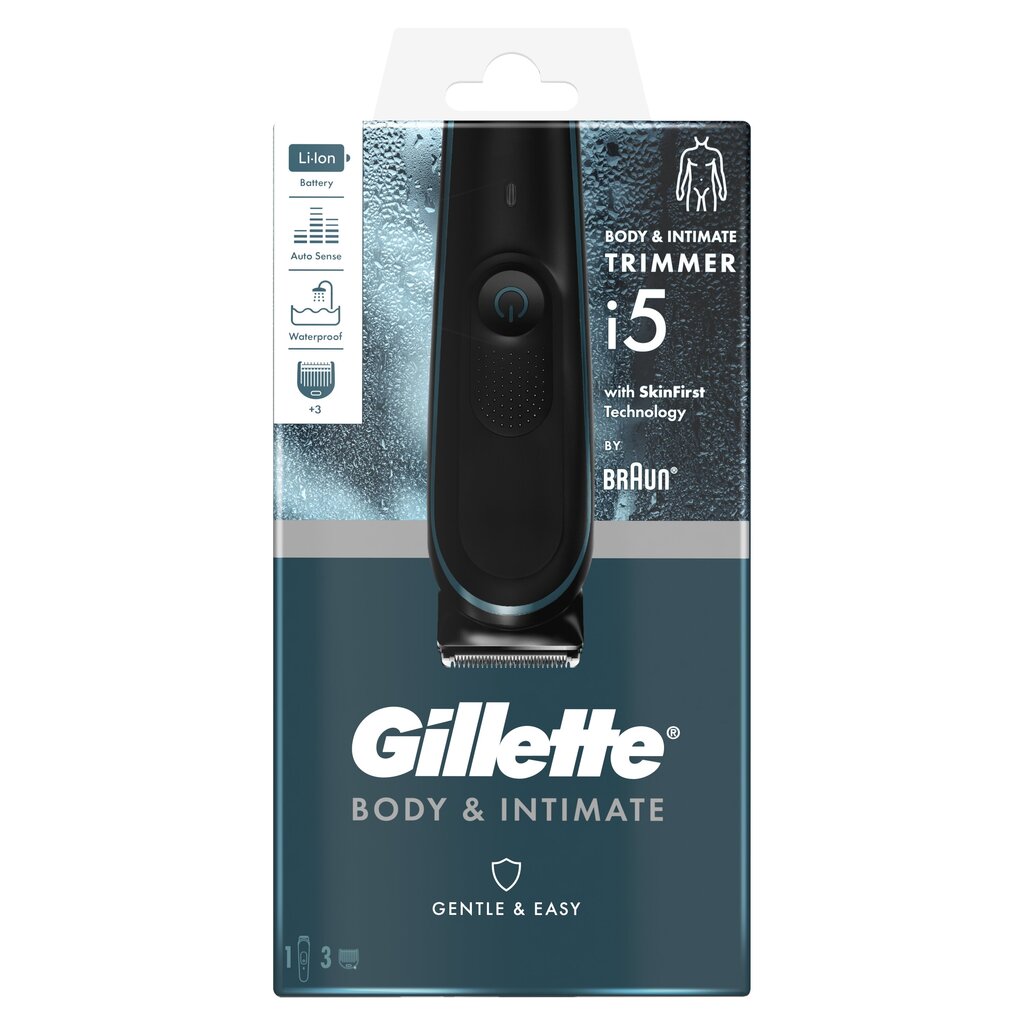 Gillette partakone i5 BG5340 hinta ja tiedot | Parranajokoneet | hobbyhall.fi