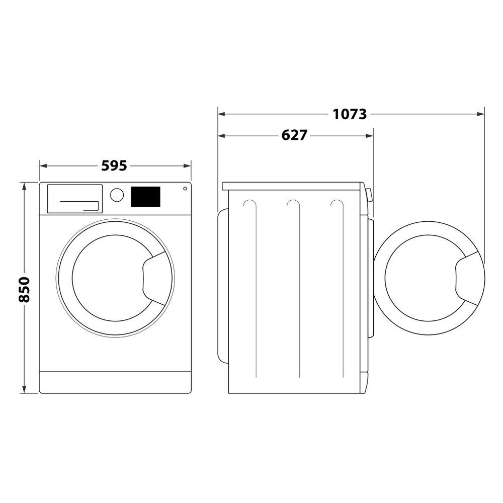 Whirlpool FFD9489BVEE hinta ja tiedot | Pyykinpesukoneet | hobbyhall.fi