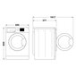 Whirlpool FFS 7469 W EE hinta ja tiedot | Pyykinpesukoneet | hobbyhall.fi