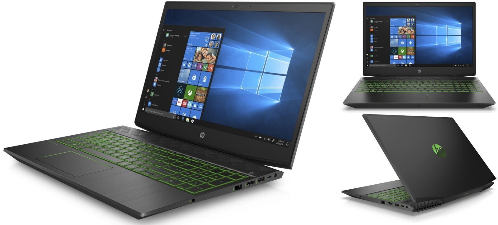 HP Gaming Pavilion 15|Intel Core i7-8750H (6C/12T, 2.2-4.1 Ghz, 9 MB)| NVIDIA® GeForce® GTX 1050 4GB|16 GB|128GB SSD |15.6 FHD IPS AG|Wi-Fi + BT | Windows 11 Pro|Atnaujintas/Renew hinta ja tiedot | Kannettavat tietokoneet | hobbyhall.fi