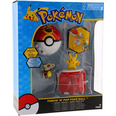 Pokémon Pokeball Pikachu ja Cuboid hinta ja tiedot | Kehittävät lelut | hobbyhall.fi