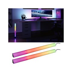 Paulmann LED Lightbar Dynaaminen RGB 2x1W 2x48lm RGB hinta ja tiedot | LED-valonauhat | hobbyhall.fi