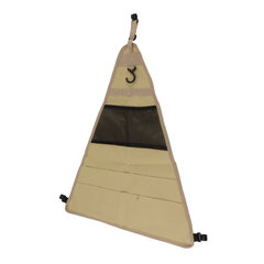 Camping astioiden säilytyspussi Oxford Cloth Picnic liesi säilytyspussi verkkotaskulla ripustuskoukulla ulkokäyttöön L hinta ja tiedot | Vuorikiipeilyvarusteet | hobbyhall.fi