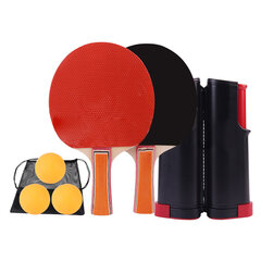 Pöytätennissetti Paddles Balls Net Kit Kannettava pöytätennissetti ulkopelaamiseen hinta ja tiedot | Pingismailat | hobbyhall.fi