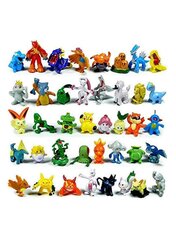 144 kpl eri tyylejä Pokemones Anime pkm Action Figure Lelut Model Figure Lelut Cartoon Figure Lelut hinta ja tiedot | Pienoismallit | hobbyhall.fi