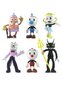 6 kpl 9cm PVC Game Model Cuphead Anime toimintafiguurit setti hinta ja tiedot | Pienoismallit | hobbyhall.fi