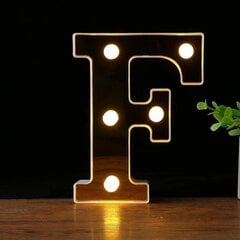 Letter Lights Alphabet Lamp Led -koristelu juhlahuoneen jouluun hinta ja tiedot | Joulukoristeet | hobbyhall.fi