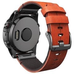 Garmin Fenix 7 säädettävälle rannekkeelle aitoa nahkaa vaihdettavalle älykellon hihnalle hinta ja tiedot | Älykellot | hobbyhall.fi