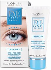 Floslek Eye Care Expert silmänympärysvoide herkälle iholle 30 ml hinta ja tiedot | Floslek Hajuvedet ja kosmetiikka | hobbyhall.fi