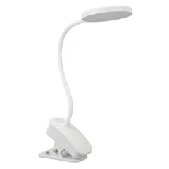 LED Clip Lamppu Pöytäpöytä Taitettava USB Silmiensuojaus Työhuoneen kirjavalo 5V, kosketuskytkin Portaaton himmennys hinta ja tiedot | Retkilamput | hobbyhall.fi