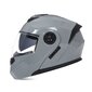 Dual Lens Flip Up -moottoripyöräkypärä Modulaarinen Motocross Crash Moto Full Face -kypärät Unisex-talviajotarvikkeet DOT LL mattamusta hinta ja tiedot | Laskettelukypärät | hobbyhall.fi