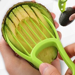 Creative Avocado Cutter Sheavoin kuorintakone Pitaya Kiwi Erikoisveitsi muovin leikkaamiseen 1 kpl Koko Väriperhe hinta ja tiedot | Keittiövälineet | hobbyhall.fi