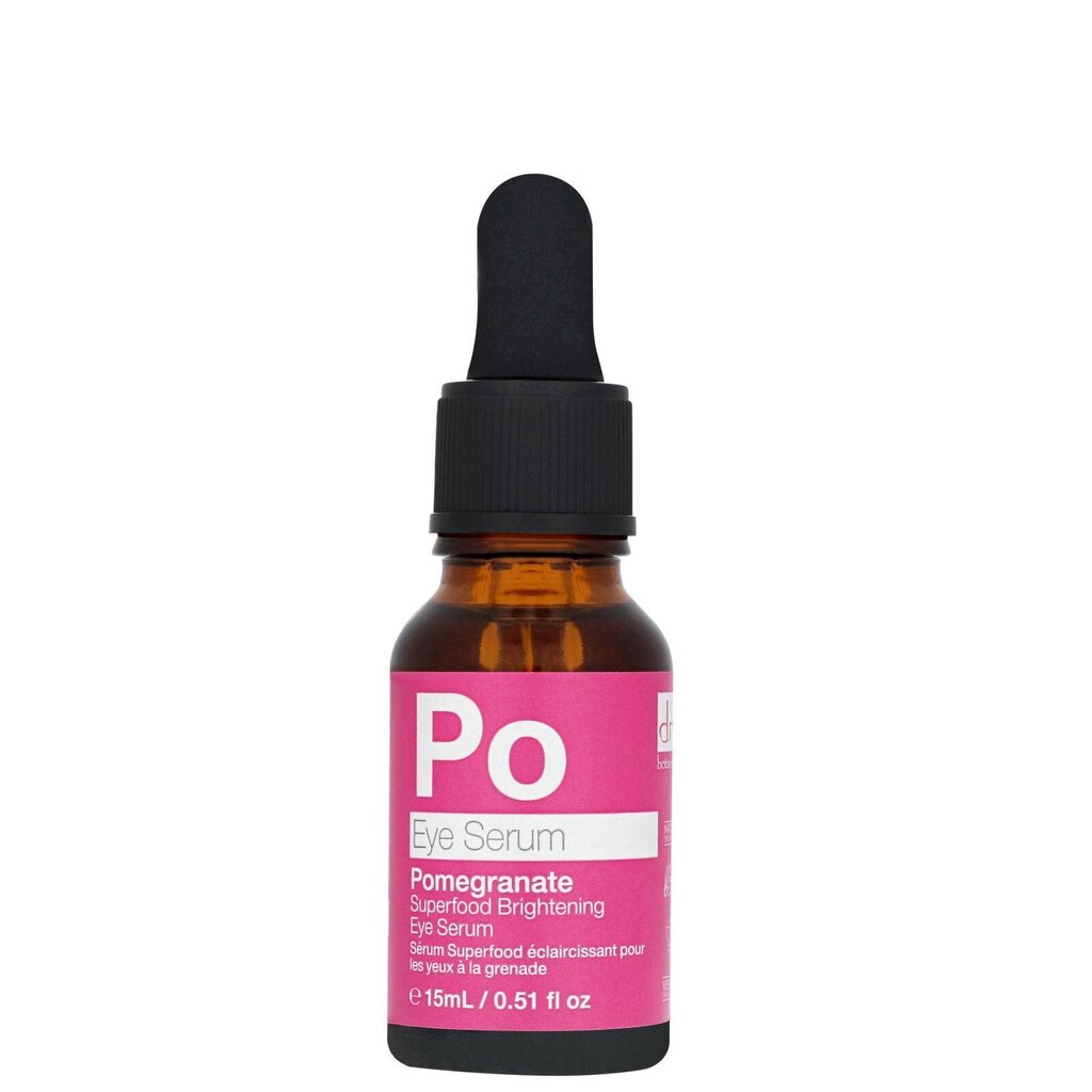 Intensiivistä silmäseerumi, Dr. Botanicals Pomegranate Superfood Brightening 15 ml hinta ja tiedot | Silmänympärysvoiteet ja seerumit | hobbyhall.fi