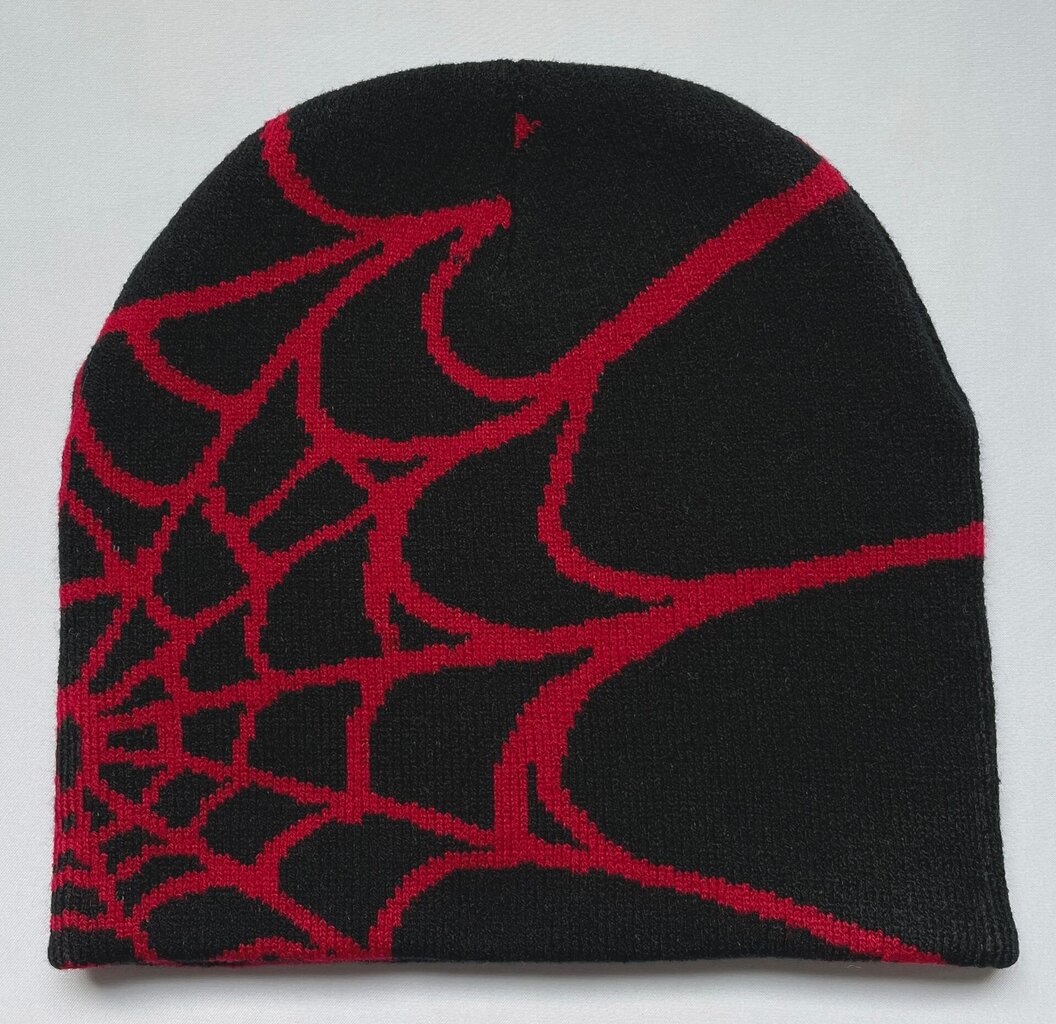 Y2K Knit Hat Spider Web Ratsastus Ulkoilu Urheilu Muoti Hattu Naiset Miehet hinta ja tiedot | Naisten päähineet | hobbyhall.fi