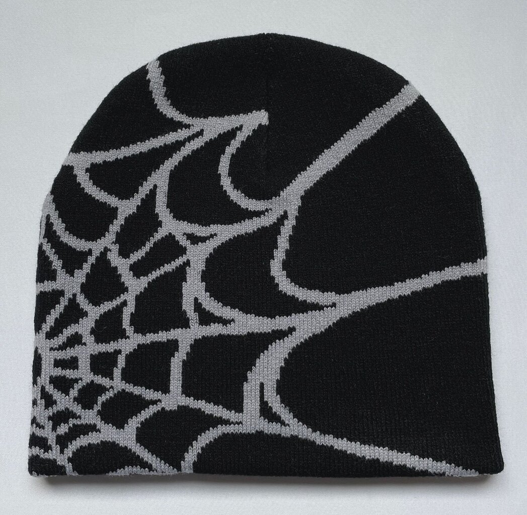 Y2K Knit Hat Spider Web Ratsastus Ulkoilu Urheilu Muoti Hattu Naiset Miehet hinta ja tiedot | Naisten päähineet | hobbyhall.fi