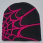 Y2K Knit Hat Spider Web Ratsastus Ulkoilu Urheilu Muoti Hattu Naiset Miehet hinta ja tiedot | Naisten päähineet | hobbyhall.fi