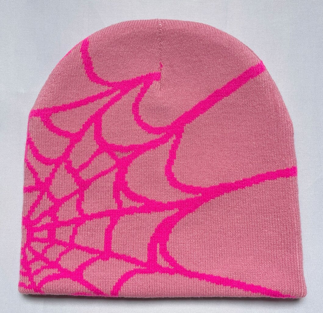 Y2K Knit Hat Spider Web Ratsastus Ulkoilu Urheilu Muoti Hattu Naiset Miehet hinta ja tiedot | Naisten päähineet | hobbyhall.fi