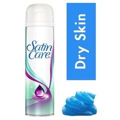 Gillette Satin Care Dry Skin karvanpoistovaahto 200 ml hinta ja tiedot | Parranajo ja karvanpoisto | hobbyhall.fi