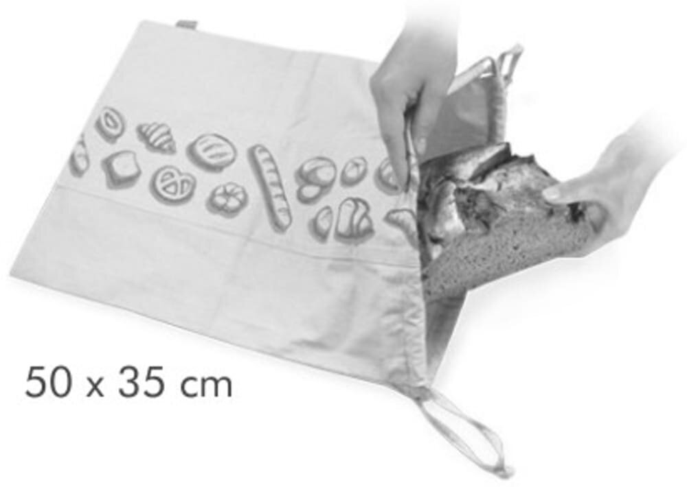 Tescoma 4Food leipäpussi, 50x35 cm. hinta ja tiedot | Elintarvikkeiden säilytysastiat | hobbyhall.fi