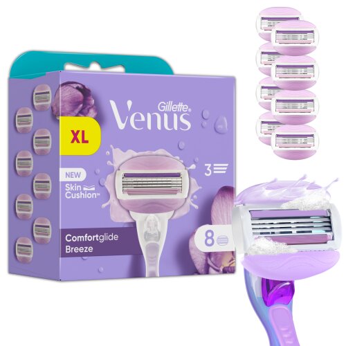 Naisten terät Gillette Venus Breeze, 8 kpl hinta ja tiedot | Parranajo ja karvanpoisto | hobbyhall.fi