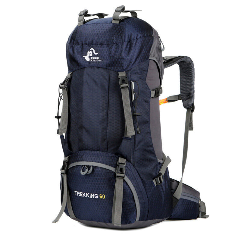 Deep Blue 60L50 - 70L-60L Retkeilyreput Ulkoilulaukku Turistireput Nylon Urheilulaukku Kiipeilyyn Matkustaminen Sadesuojan kanssa hinta ja tiedot | Tietokonelaukut | hobbyhall.fi