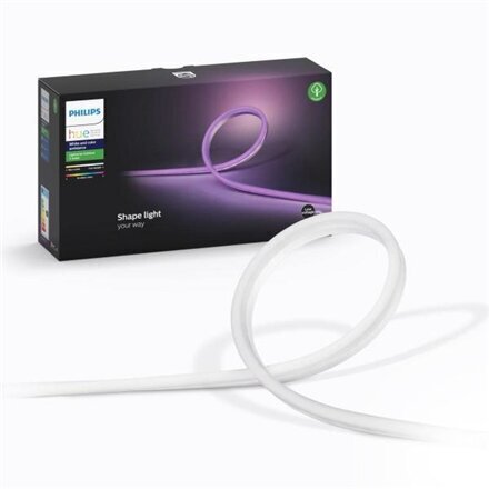 Philips Hue Outdoor Lightstrip -valonauha 5 m, ulkokäyttöön hinta ja tiedot | LED-valonauhat | hobbyhall.fi