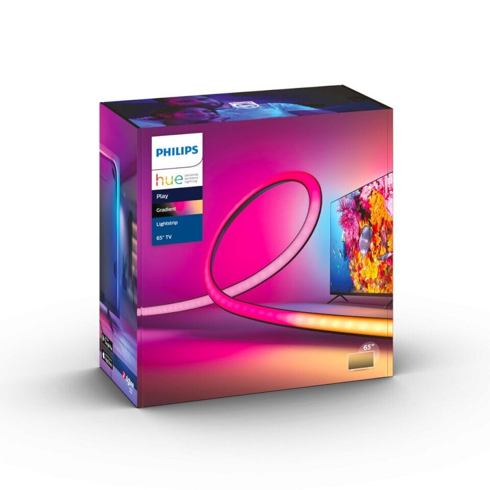 PHILIPS HUE LIGHTSTRIP GRADIENT LIGHTSTRIP (FOR TV) TV 65 hinta ja tiedot | LED-valonauhat | hobbyhall.fi