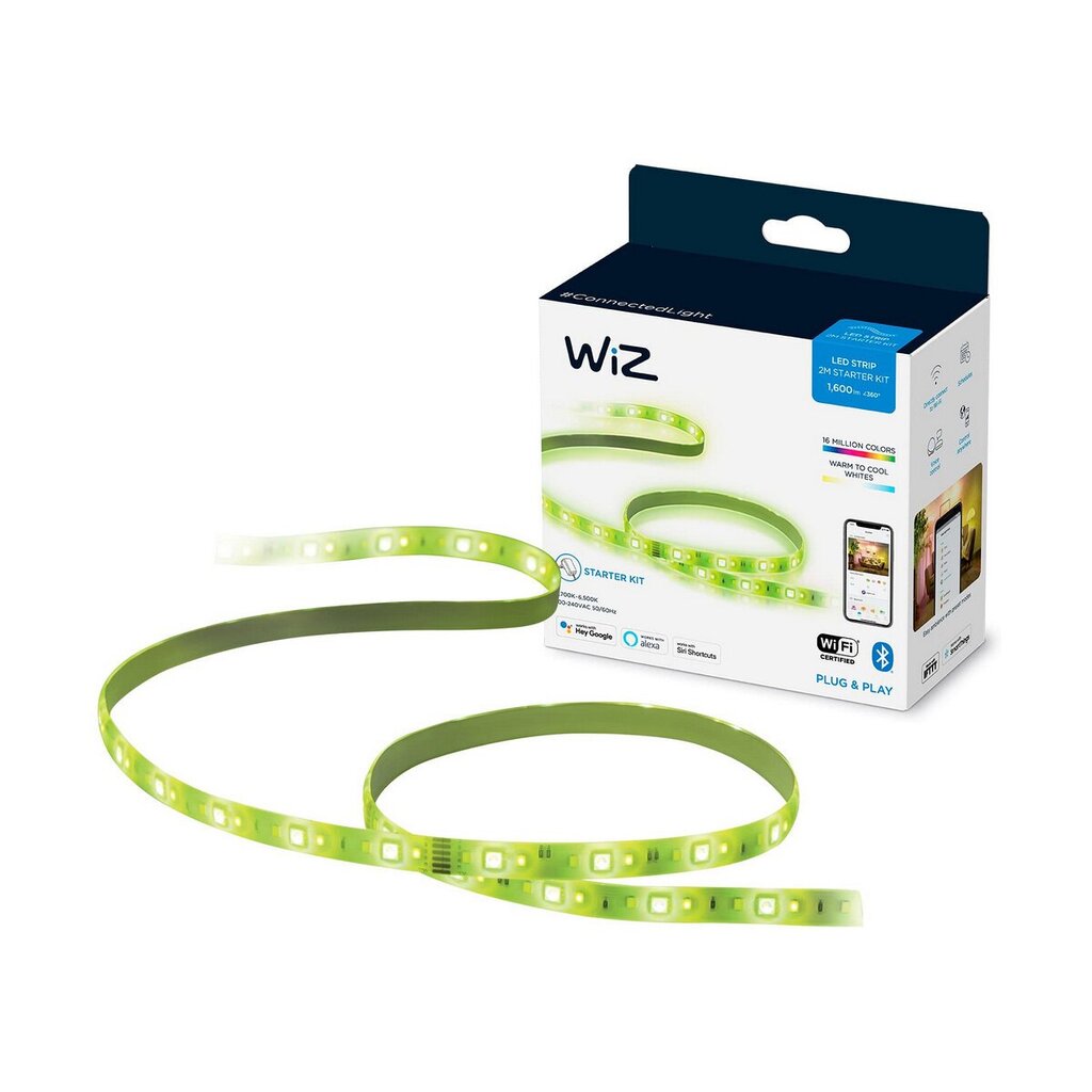 Wiz Wi-Fi LED valopalkki 2M 1600lm RGB 2200-6500K hinta ja tiedot | LED-valonauhat | hobbyhall.fi