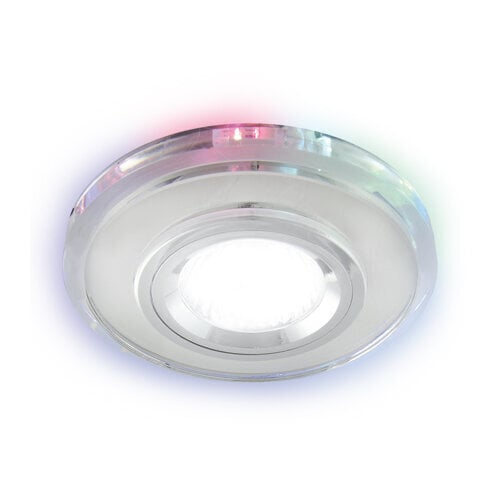 Kohdevalaisin Riana LED RGB kromi, pyöreä hinta ja tiedot | Upotettavat valaisimet ja LED-valaisimet | hobbyhall.fi