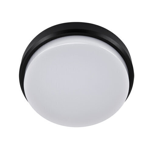 Kattovalaisin Aron LED 12W, musta, pyöreä hinta ja tiedot | Upotettavat valaisimet ja LED-valaisimet | hobbyhall.fi