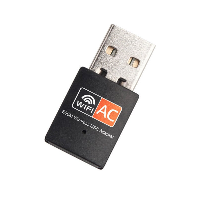 RTL8811CU 600M Dual Band Mini langaton verkkokortti Ulkoinen USB WIFI -vastaanotinsovitin tietokoneeseen hinta ja tiedot | Adapterit | hobbyhall.fi